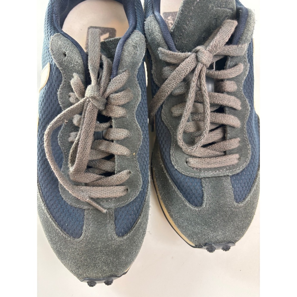 Veja Rio Branco Sneakers Navy Grey Women's Size 6 Suede Mesh Low Top Trainers - Picture 6 of 10